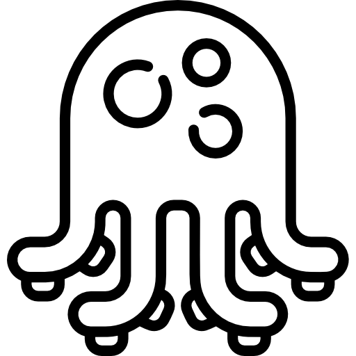 pulpo Special Lineal icono