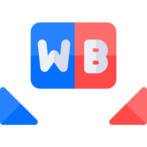 witbalans Basic Rounded Flat icoon