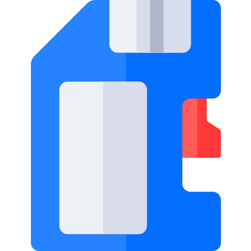 sdカード Basic Rounded Flat icon