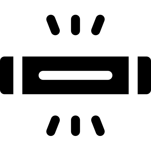 fluorescente Basic Rounded Filled icono