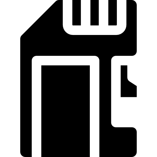 sdカード Basic Rounded Filled icon