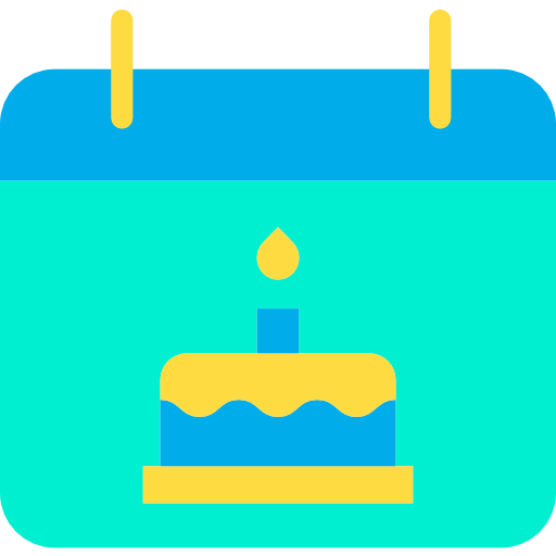 cumpleaños Kiranshastry Flat icono