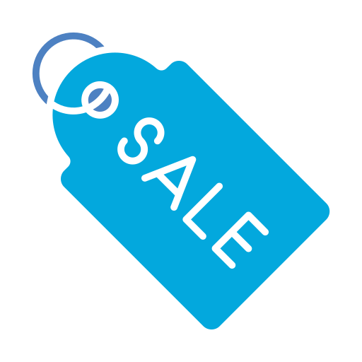 Sale tag Generic color fill icon