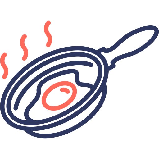 сковородка Generic color outline иконка