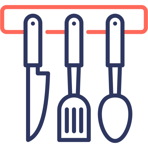Cooking utensils Generic color outline icon