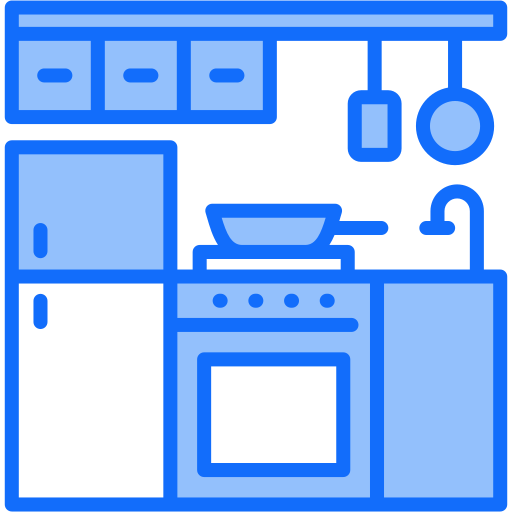 keukentafel Generic color lineal-color icoon