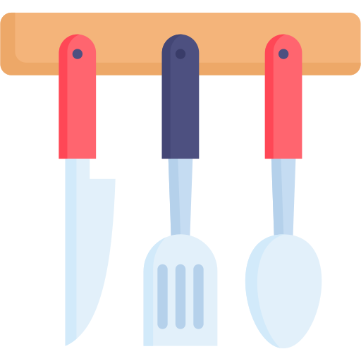Cooking utensils Generic color fill icon