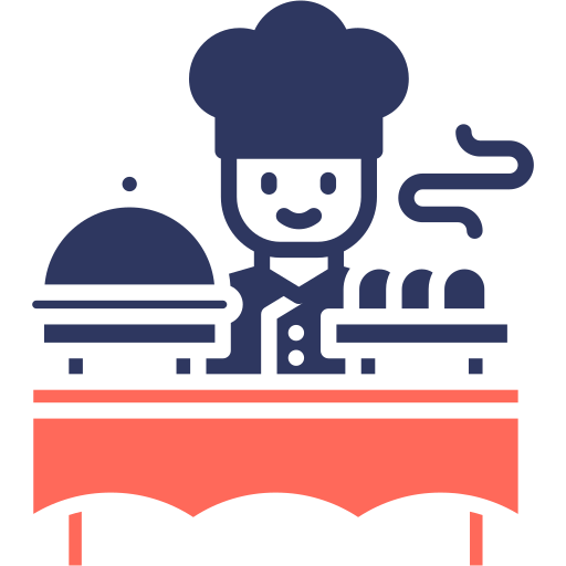 Catering Generic color fill icon