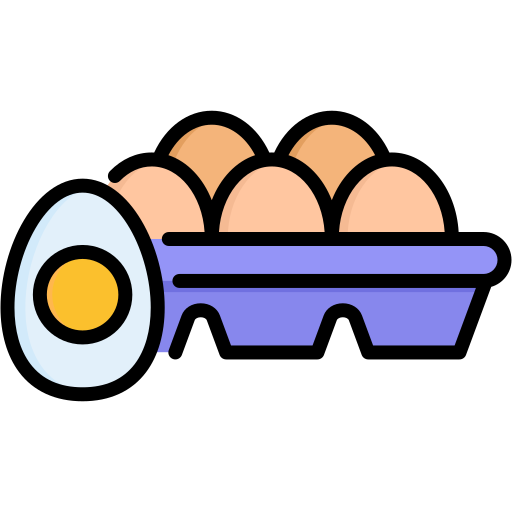 달걀 Generic color lineal-color icon