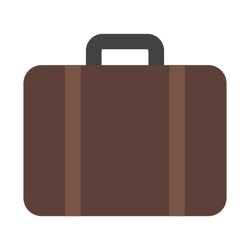 Suitcase Generic color fill icon