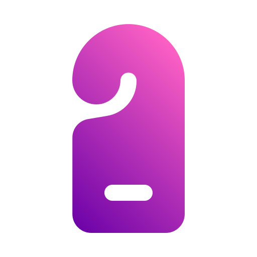 Door hanger Generic gradient fill icon