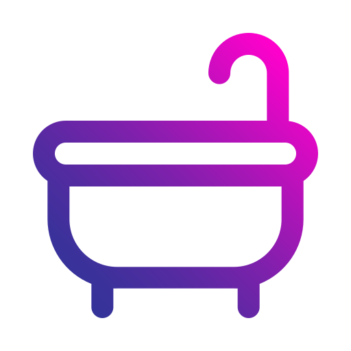 목욕통 Generic gradient outline icon
