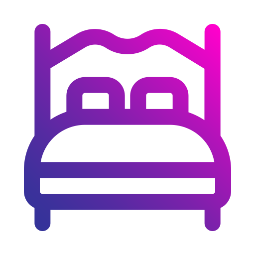 ベッド Generic gradient outline icon
