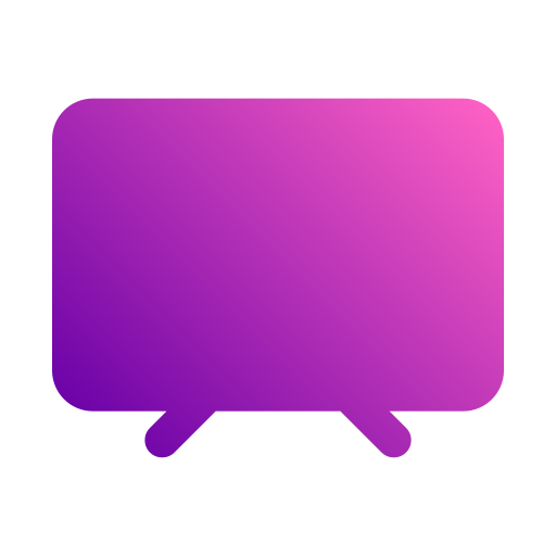 Television Generic gradient fill icon