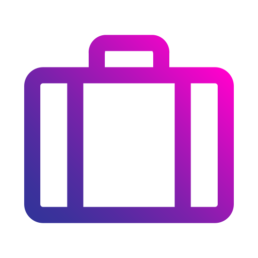 koffer Generic gradient outline icoon