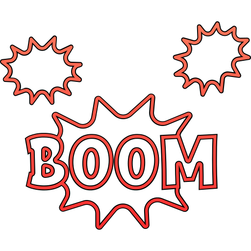 boom Generic gradient lineal-color icon