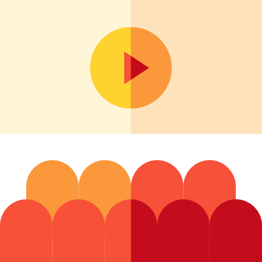 Cinema Basic Straight Flat icon