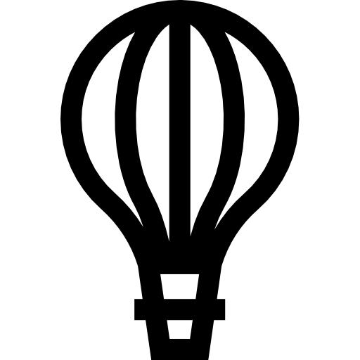 気球 Basic Straight Lineal icon