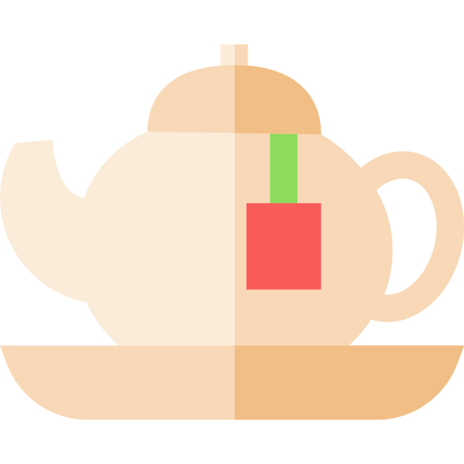 Tea pot Basic Straight Flat icon