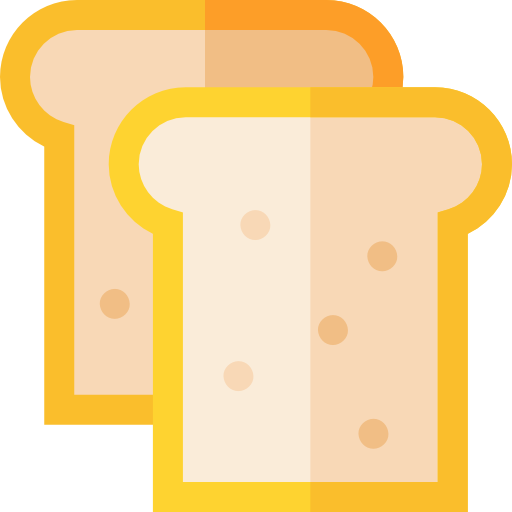 Toasts Basic Straight Flat icon