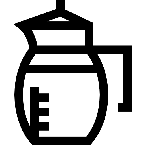 コーヒーポット Basic Straight Lineal icon