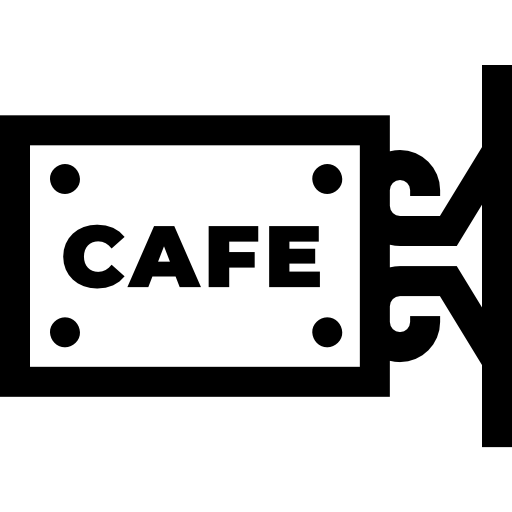 카페 Basic Straight Lineal icon
