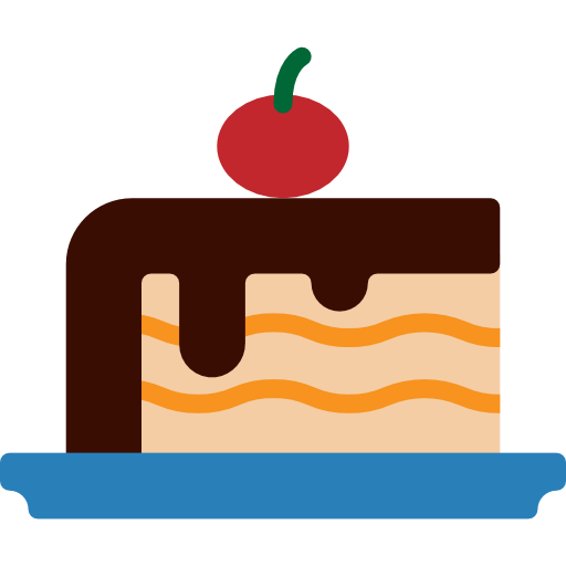 Cake piece Mavadee Flat icon