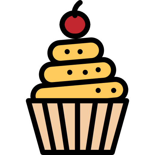cupcake Mavadee Lineal Color icoon