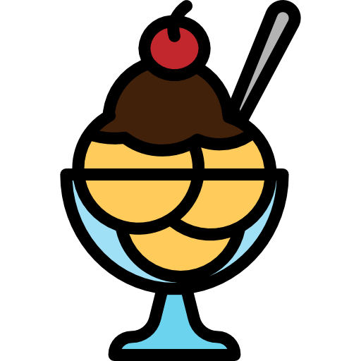 helado Mavadee Lineal Color icono