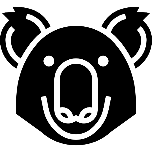 코알라 Meticulous Glyph icon