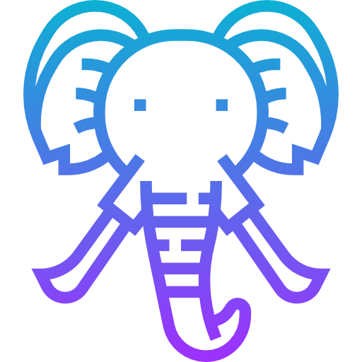 Слон Meticulous Gradient иконка