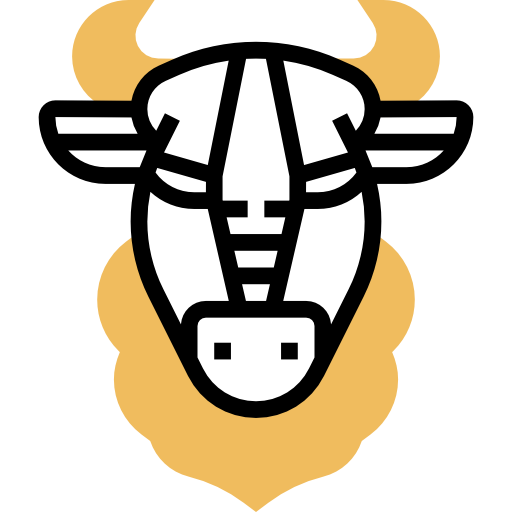 Bison Meticulous Yellow shadow icon