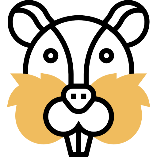aardeekhoorn Meticulous Yellow shadow icoon