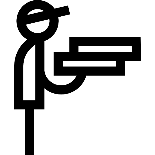 피자 배달 Basic Straight Lineal icon