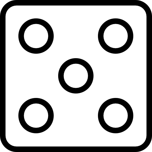 サイコロ Kiranshastry Lineal icon