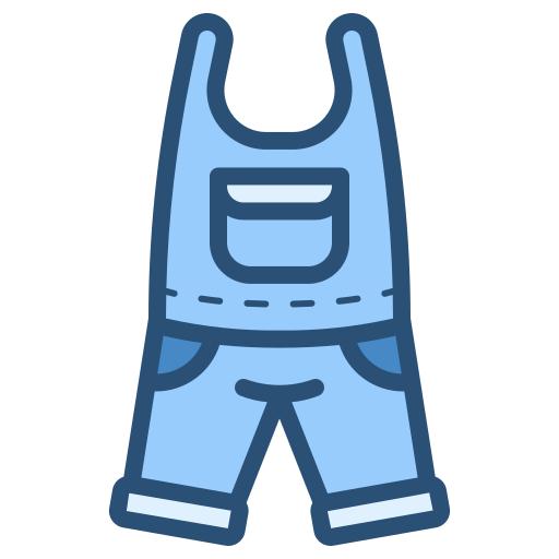 Dungarees Generic color lineal-color icon