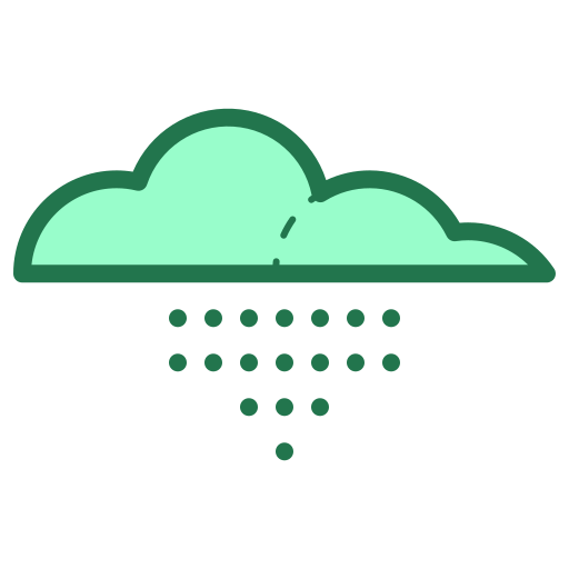 Raining Generic color lineal-color icon