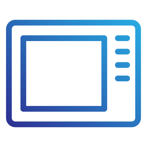 Microwave Generic gradient outline icon