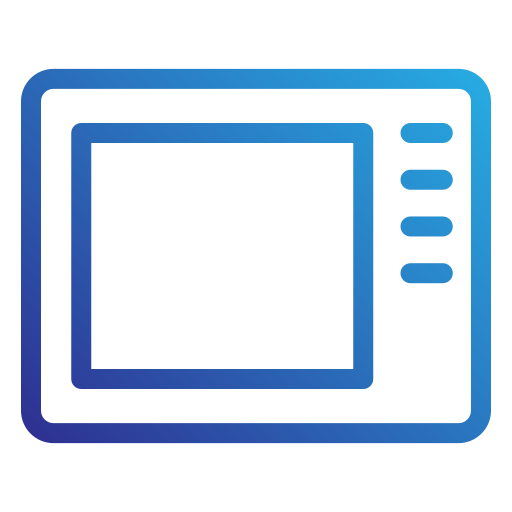 電子レンジ Generic gradient outline icon