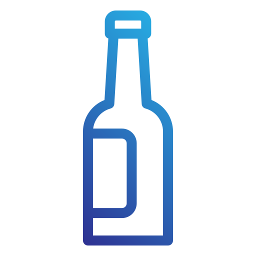butelka Generic gradient outline ikona