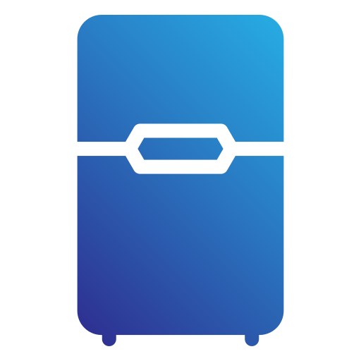 lodówka Generic gradient fill ikona