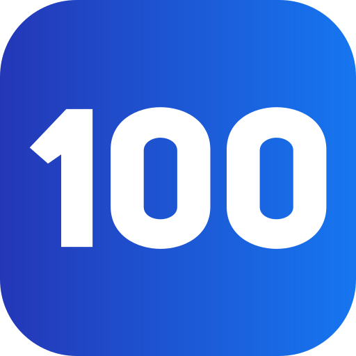 100 Generic gradient fill icono