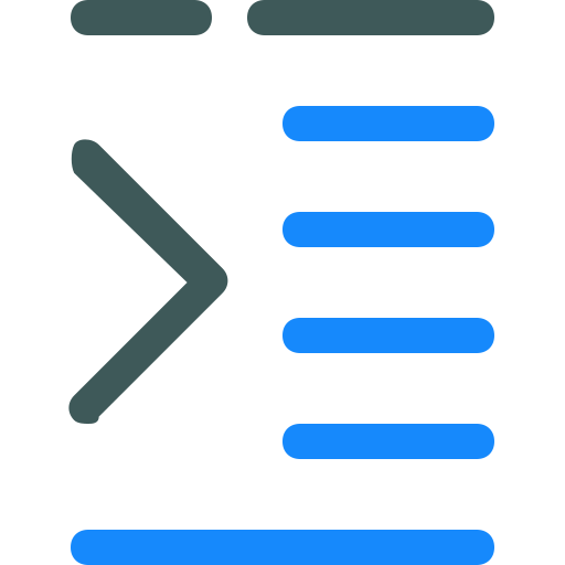 text Generic outline icon