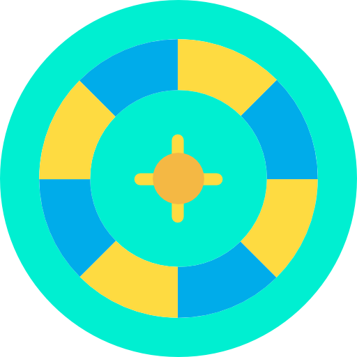 roulette Kiranshastry Flat icoon