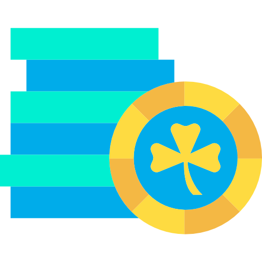 포커 칩 Kiranshastry Flat icon