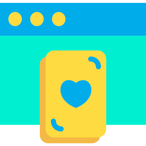 포커 Kiranshastry Flat icon