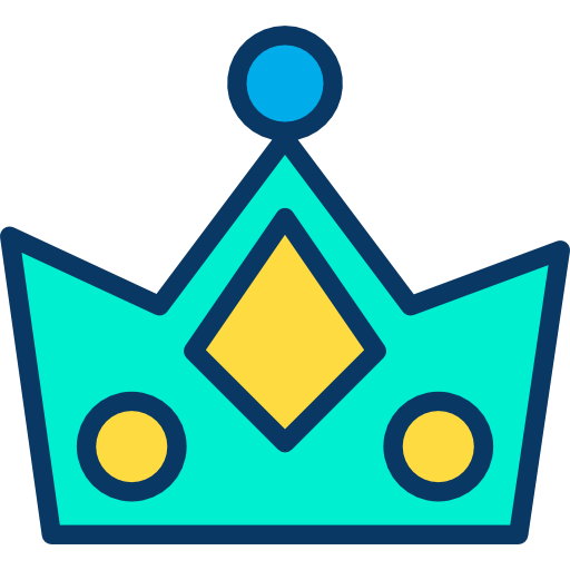 король Kiranshastry Lineal Color иконка