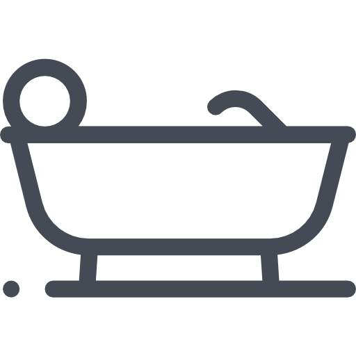 Bathtub Sergei Kokota Lineal Color icon
