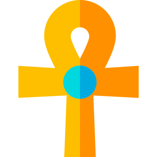 Ankh Basic Straight Flat icon