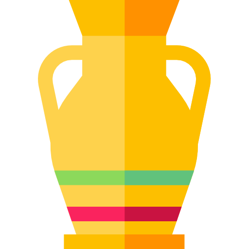 Vase Basic Straight Flat icon